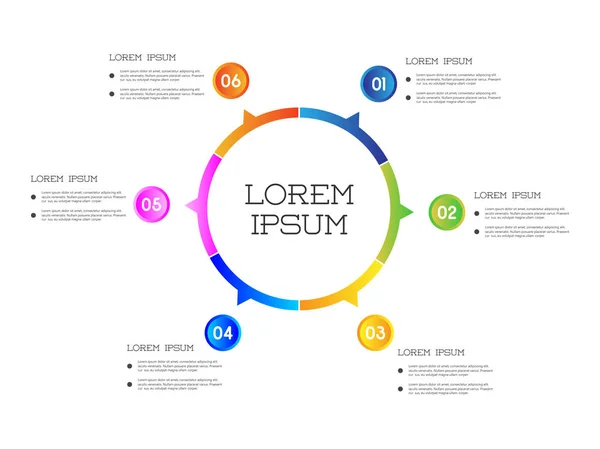 Infografică vectorială creativă — Vector de stoc