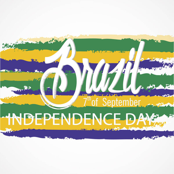 Brazil Independence Day — Stock Vector