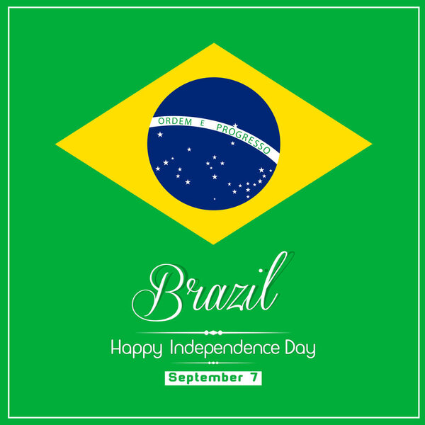 Brazil Independence Day — Stock Vector