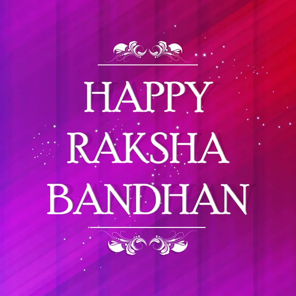 Raksha Bandhan Resumen — Vector de stock
