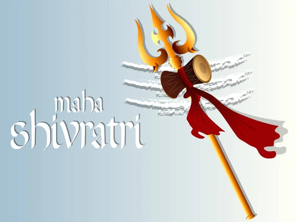 Shivratri Περίληψη ή Maha Shivratri αφίσα — Διανυσματικό Αρχείο