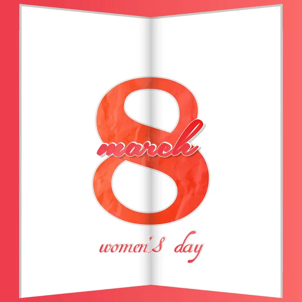 Dia Internacional da Mulher — Vetor de Stock