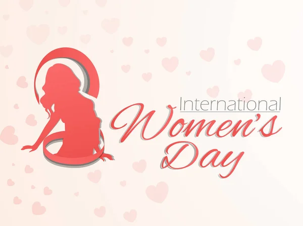 Dia Internacional da Mulher — Vetor de Stock