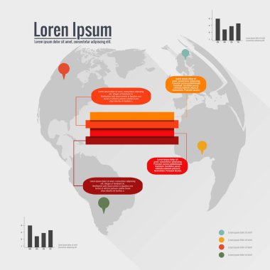 yaratıcı vektör infographics 