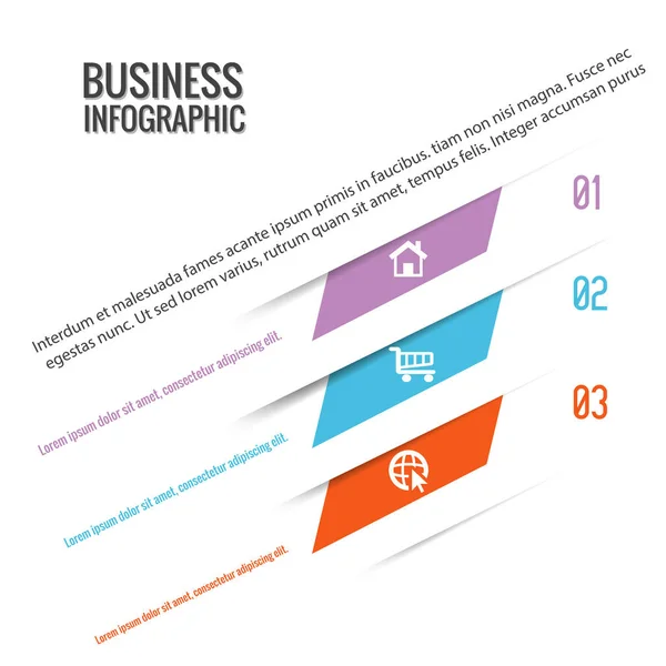 Kreative Vektor-Infografiken — Stockvektor