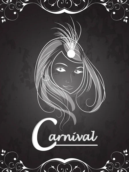 Feira de Carnaval Abstract — Vetor de Stock