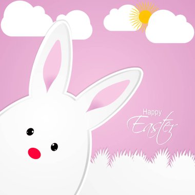 Mutlu Paskalya için hoş ve güzel soyut bir arka plan resimde güzel ve yaratıcı bir tasarım ile. 