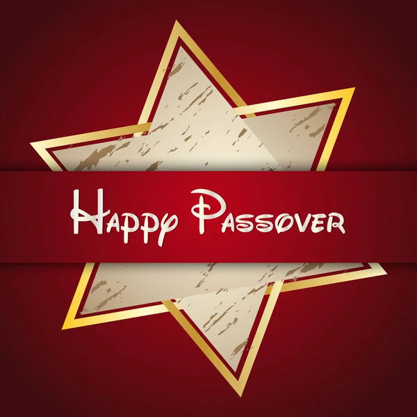 Nice Beautiful Abstract Happy Passover Nice Creative Design Illustration Background — Stock Vector