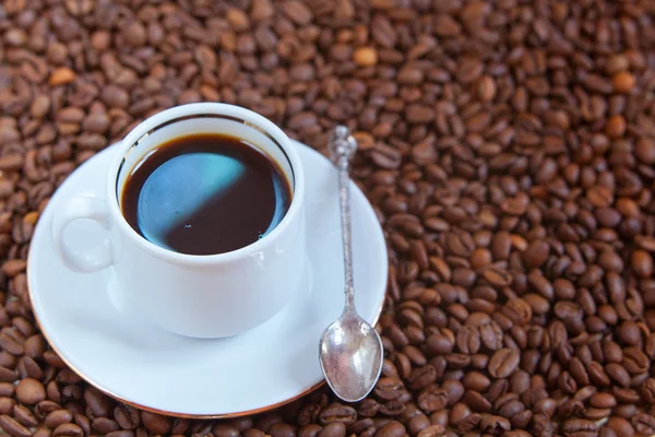 Utsyn over kaffemelk – stockfoto
