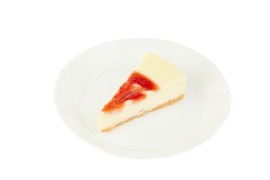 çilek ile lezzetli peynirli kek 