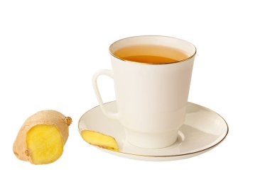 lezzetli sıcak çay zencefil