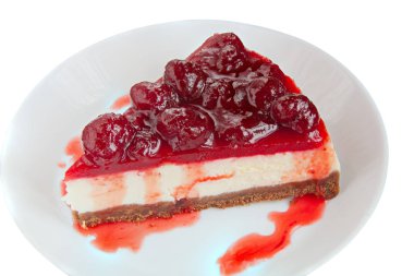 çilek ile lezzetli peynirli kek 