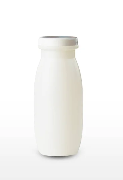 Botella de productos lácteos fermentados —  Fotos de Stock