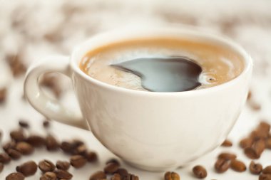 kahve kahve Kupası doğal tahıl ile