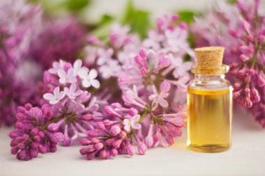 Güzel Cam masaya çiçek özü