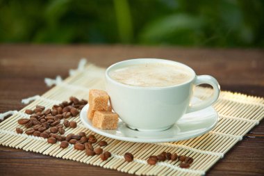 kahve kahve Kupası doğal tahıl ile