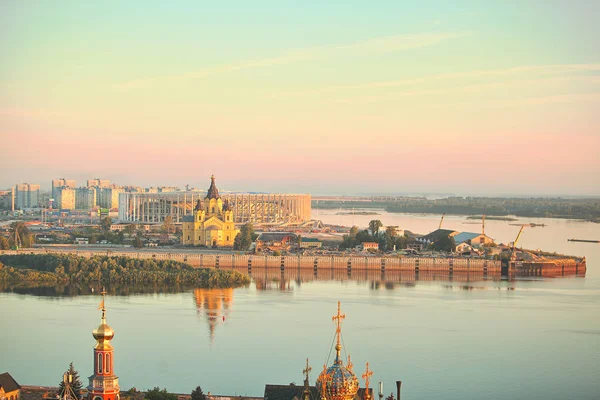 Landskapet i Nizhniy Novgorod — Stockfoto