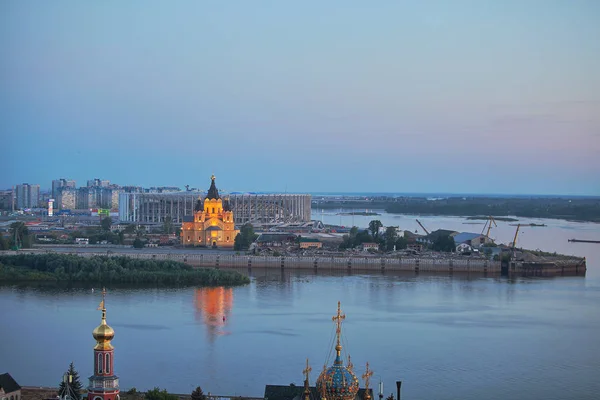 Nizhniy Novgorod táj — Stock Fotó
