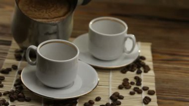 kahve kahve Kupası doğal tahıl ile