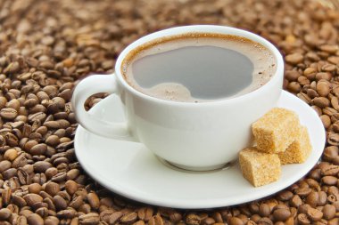 kahve kahve Kupası doğal tahıl ile