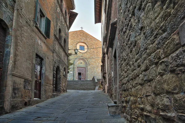 Indah Italia jalan kota provinsi tua kecil — Stok Foto