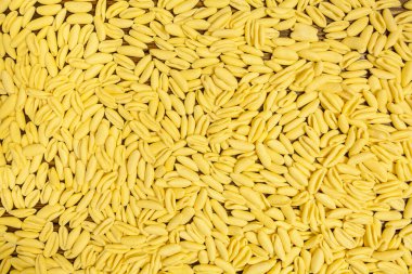 İştah açıcı İtalyan makarna arkaplan resmi ahşap üzerinde 