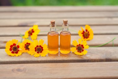 masada güzel şişe coreopsis uçucu yağ