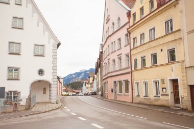 Alman Alplerinde güzel panoramik manzara