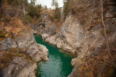 Alman Alplerinde güzel panoramik manzara