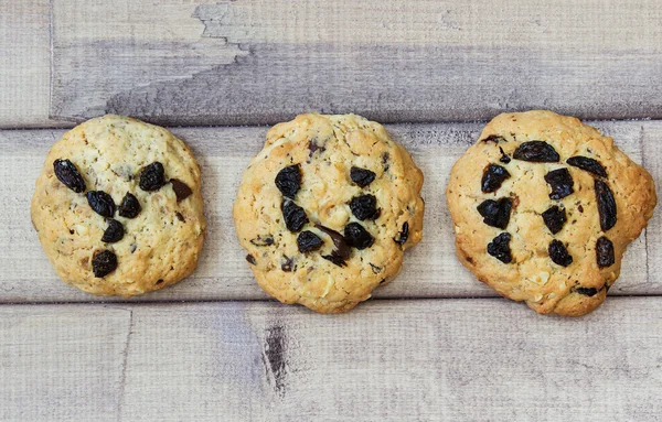 Слово "смак", викладене на печиві — стокове фото