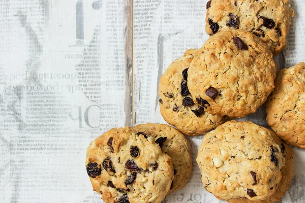 Крупним планом домашні мами шоколадне печиво — стокове фото