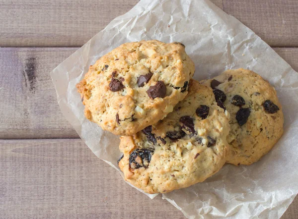 Крупним планом домашні мами шоколадне печиво — стокове фото