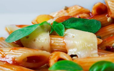 domates soslu Penne makarna