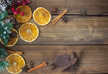 Noel natürmort arka plan