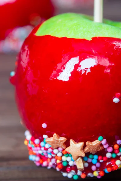 şeker elma ahşap tablo