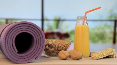 Yoga, Pilates, sağlıklı bir yaşam tarzı egzersiz kadınlar için gıda