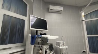 bir bilgisayar bir modern kliniğinde tıbbi donatımı