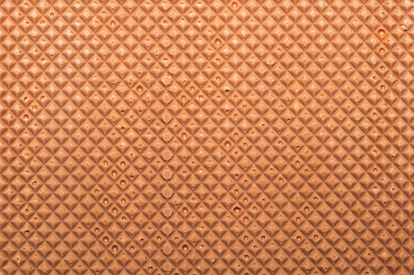 Texture Macro Barre Chocolat Motif Carré — Photo