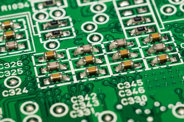 Electronic Circuit Board Abstract Background Computer Motherboard Close Modern Technologies — Stock Photo, Image