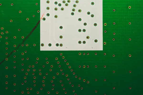 Placa Circuito Electrónico Fondo Abstracto Placa Base Computadora Cerca Tecnologías — Foto de Stock