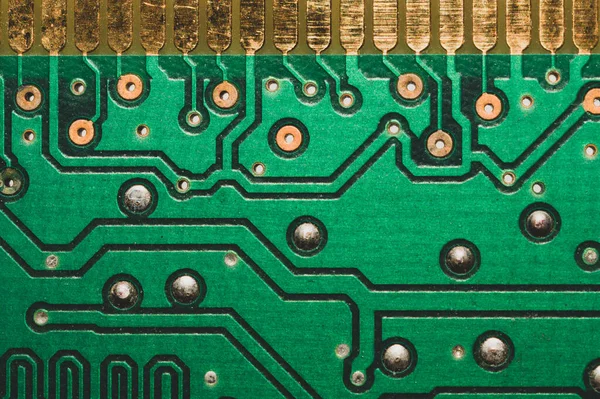 Electronic Circuit Board Abstract Background Computer Motherboard Close Modern Technologies — Stock Photo, Image