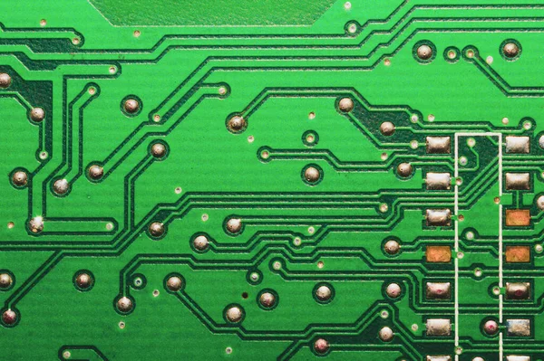 Electronic Circuit Board Abstract Background Computer Motherboard Close Modern Technologies — Stock Photo, Image