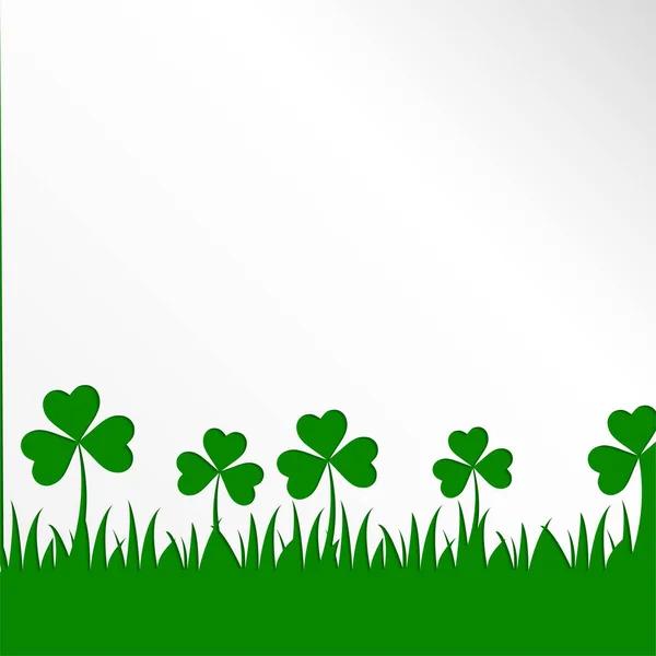 Vektor-Illustration eines St. Patrick 's Day Hintergrunds — Stockvektor