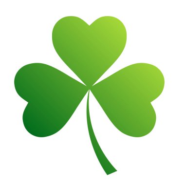 İrlandalı shamrock arka plan mutlu St Patricks Günü için bırakır. EPS 10.