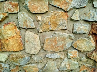 Modern tarzı desen gri rengi. Antika doğal stonewall. Taş çimento ile yüzey duvar. Taş veya bloklar