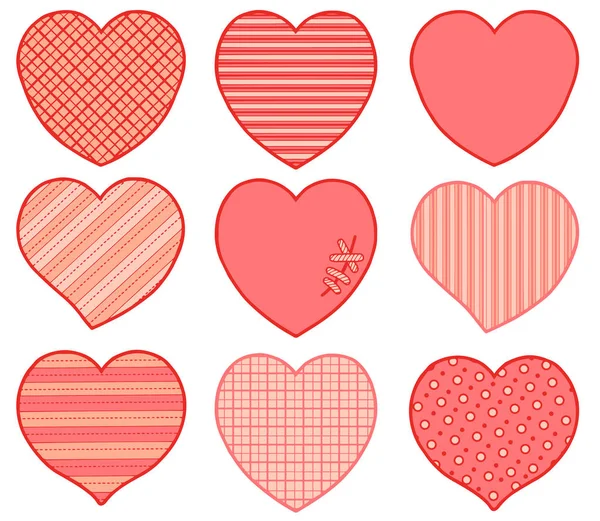 Cartão vetorial para o Dia dos Namorados. Deixa-me amar-te. coração partido nas mãos em luvas —  Vetores de Stock