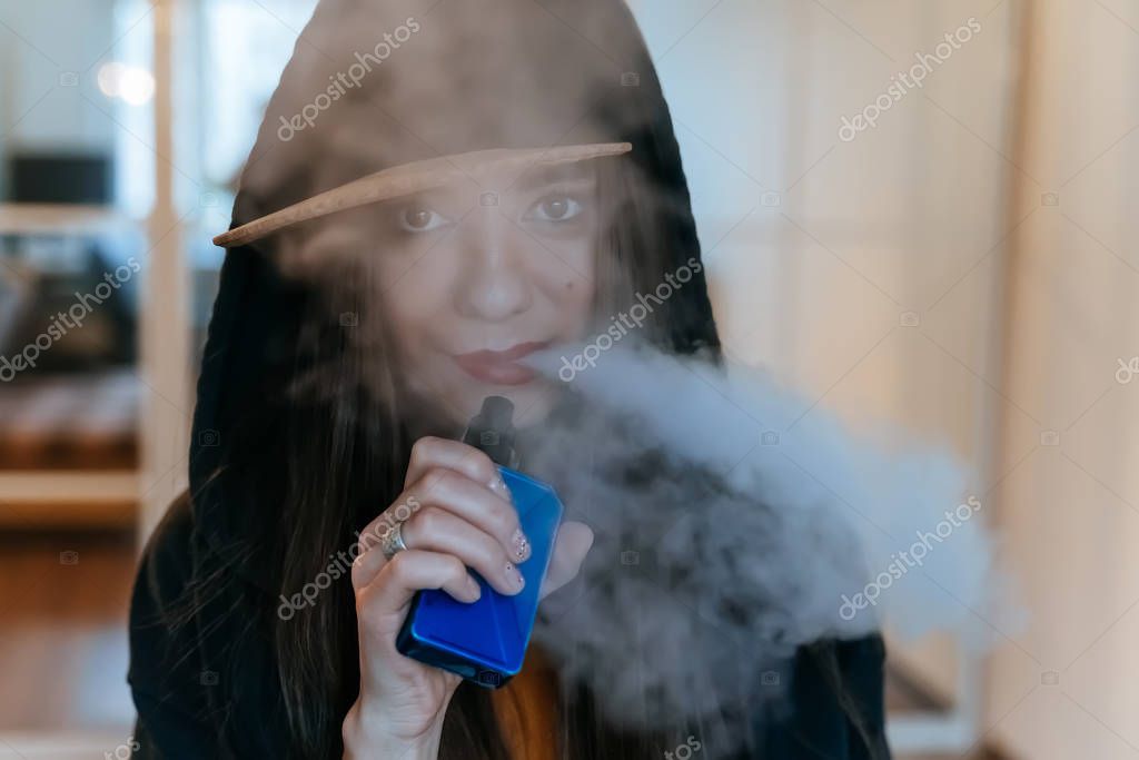 Hipster Girl Smoking Hipster Girl Smoking