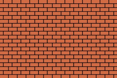 Arka arka plan kahverengi tuğla duvar - vektör tasarımı 