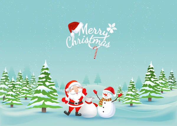 Mutlu Noeller manzara. Eps10 illüstrasyon vektör