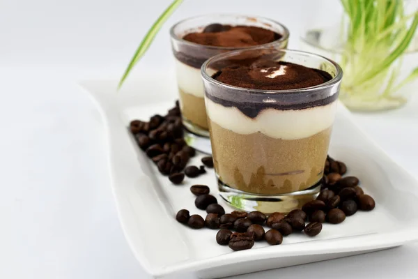 Cappuccino mousse dessert — Stock Photo, Image